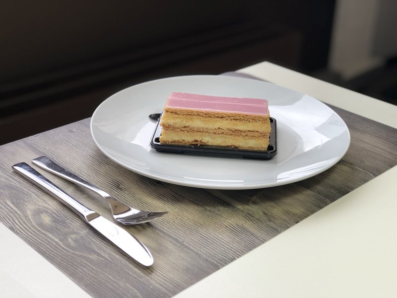 Mille-feuilles rose