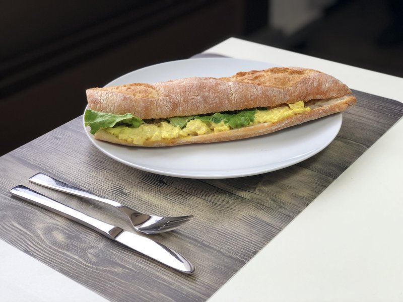 Migros Daily Baguet. Poulet Curry