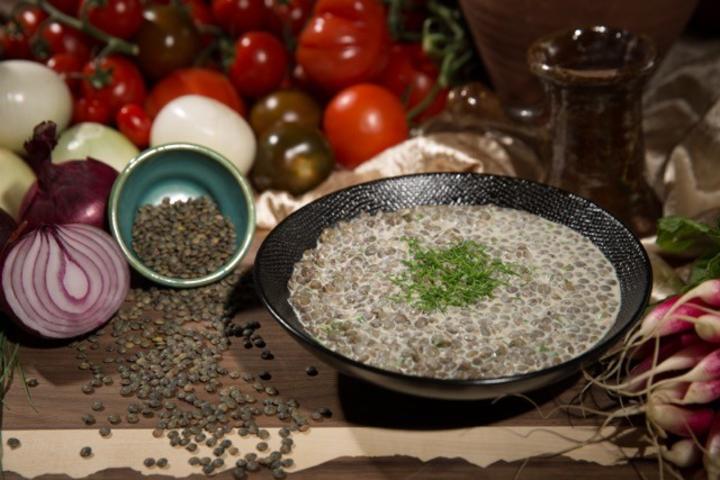 Salade de lentilles vertes - Roudayna *