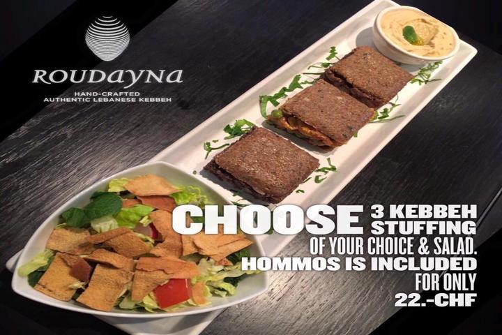 Formule 3 Kebbeh au choix - Roudayna *