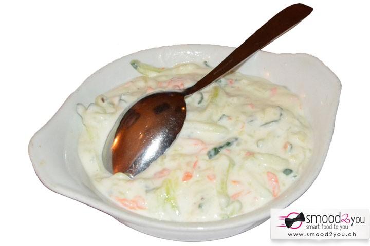 Vegetable Raita - Bombay Café