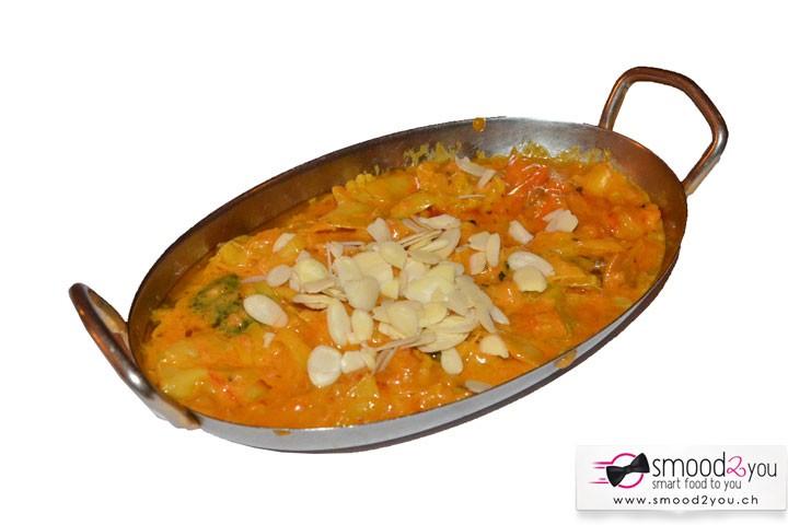 Vegetable Korma - Bombay Café