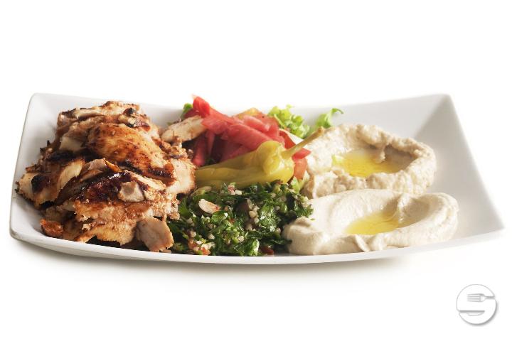 Chicken chawarma plate - Al Amir