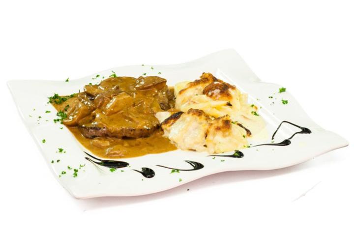 Beef steak with Boletus mushrooms - Délices Parc