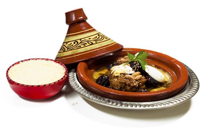 Tajine d'agneau aux pruneaux - El Mektoub