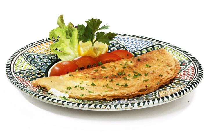 Brik à l'oeuf et au thon - El Mektoub