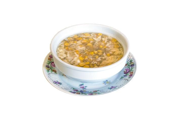 Chicken and corn soup - Le Shanghai