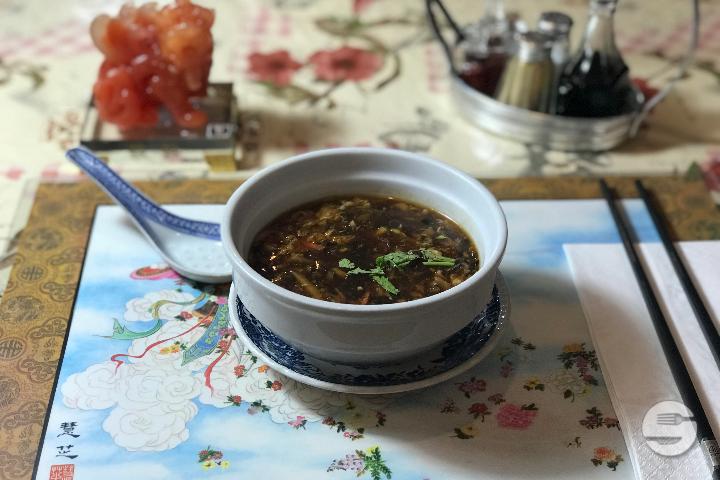 Chicken and vegetable soup - Le Shanghai