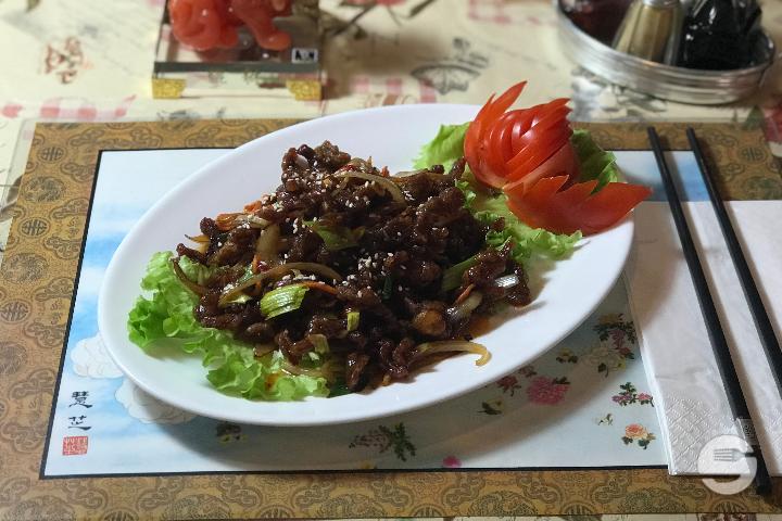 Special crispy beef Chef style - Le Shanghai