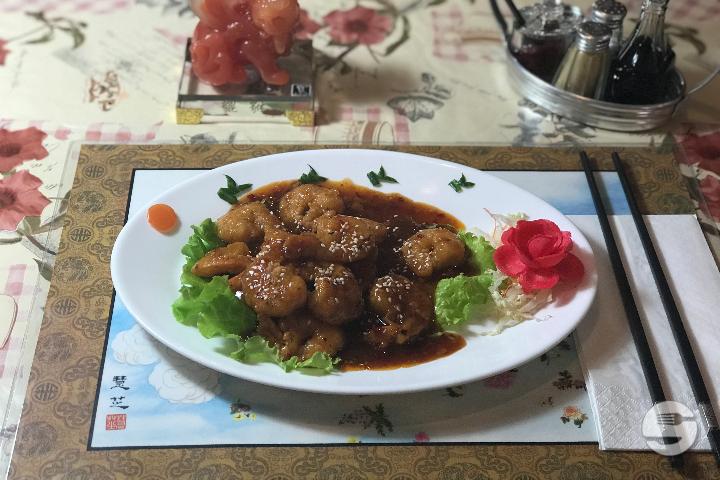Special crispy shrimps chef style - Le Shanghai