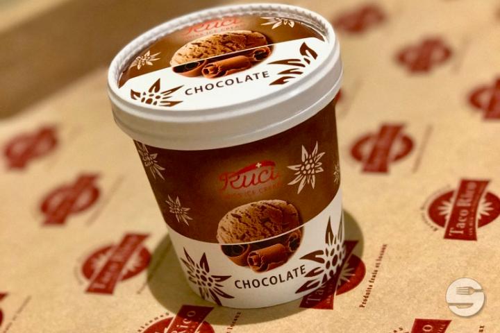 Glace Chocolat - Taco Rico (Plainpalais)