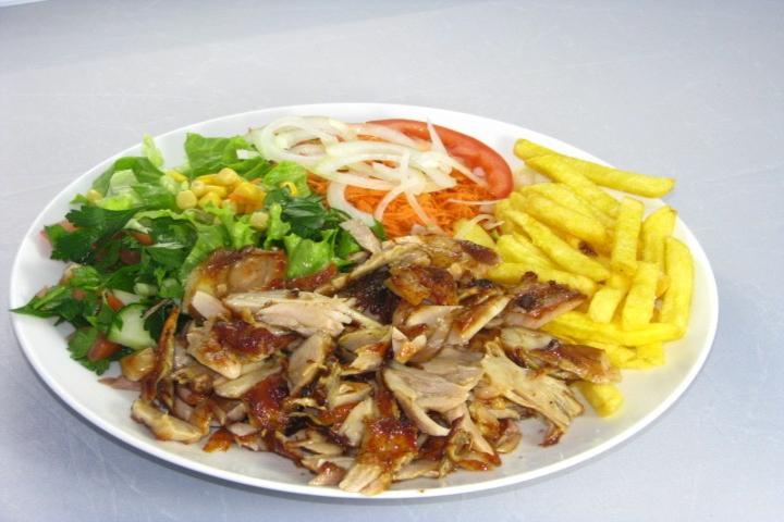 Assiette kebab poulet - Iskender Kebab