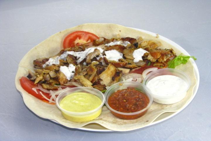 Menu Galette poulet - Iskender Kebab