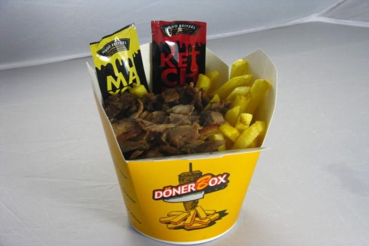 Menu doner box agneau - Iskender Kebab