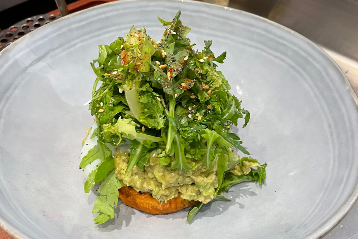 Bravocado wtih perfect egg - Street Gourmet