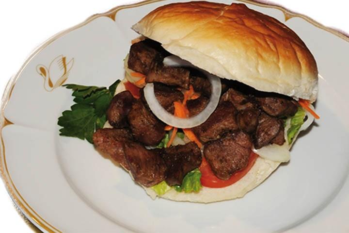 Skewers Sandwich - Kapris Café