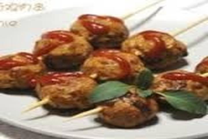 Chicken balls skewer - Oniwa
