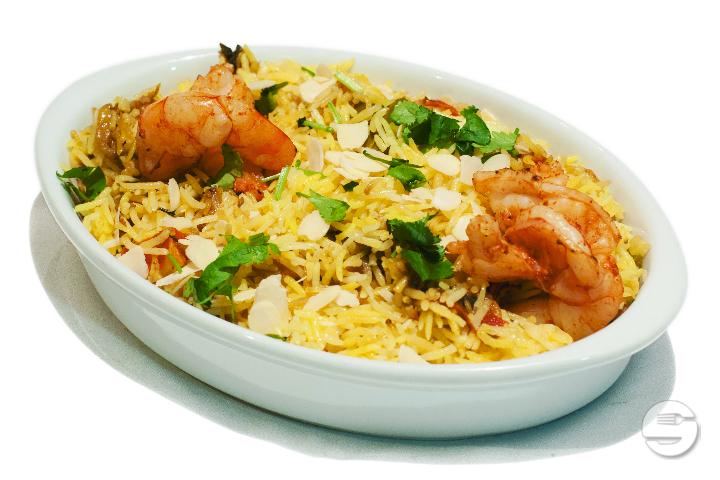 Jheenga Biryani - Chandigarh Tandoori