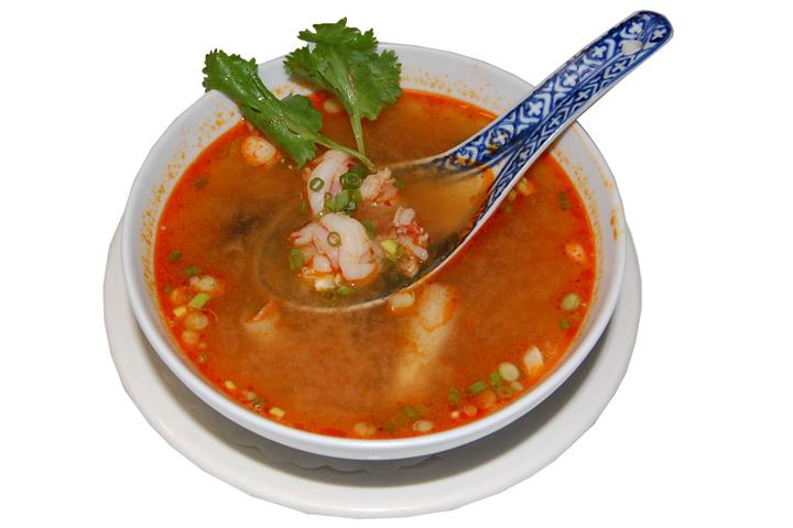 Potage aux Crevettes à la citronnelle - Jeck's place