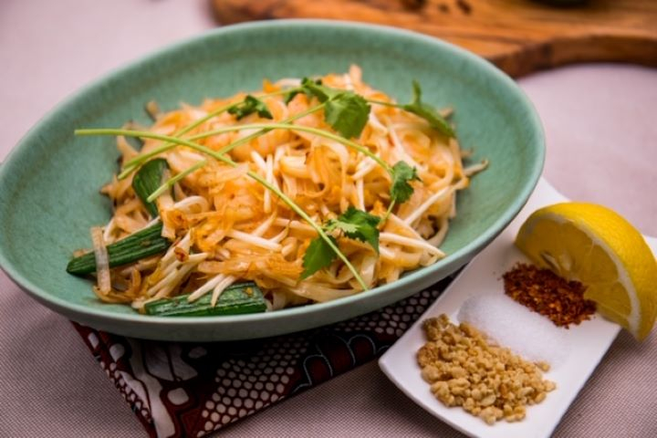 Phad Thai Nouilles de riz aux crevettes - Jeck's place