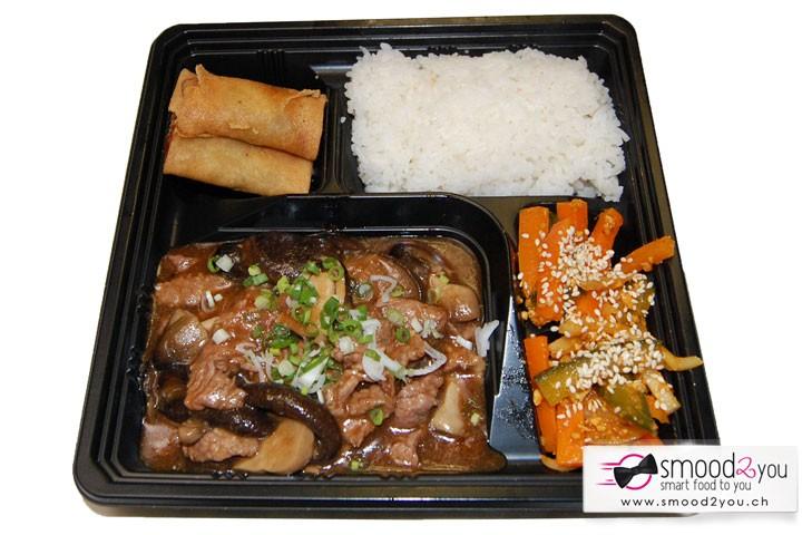 Lunchbox - Beef with mushrooms (only at lunch time) - Jeck's place