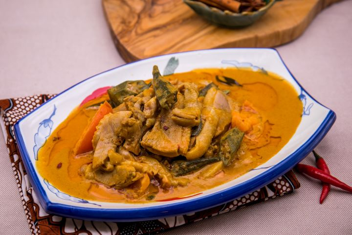 Canard rôti au curry rouge malais 'Kapitan' - Jeck's place