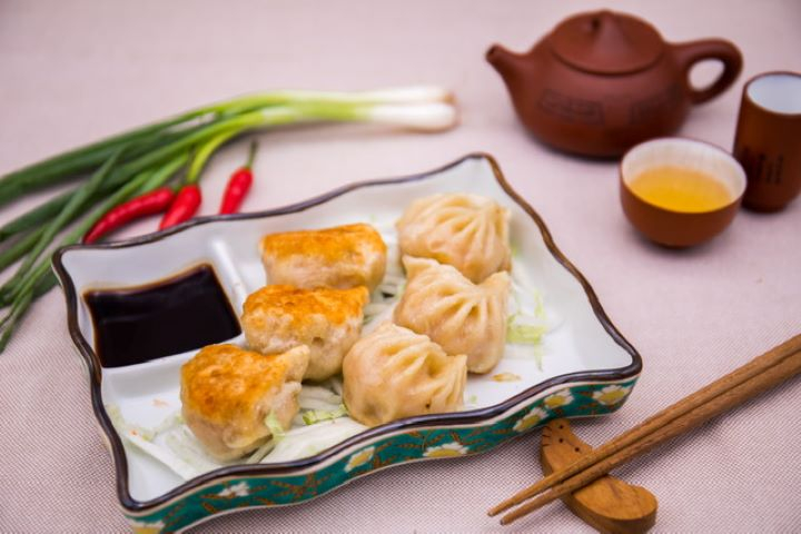 Grilled pork dumplings - Jeck's place