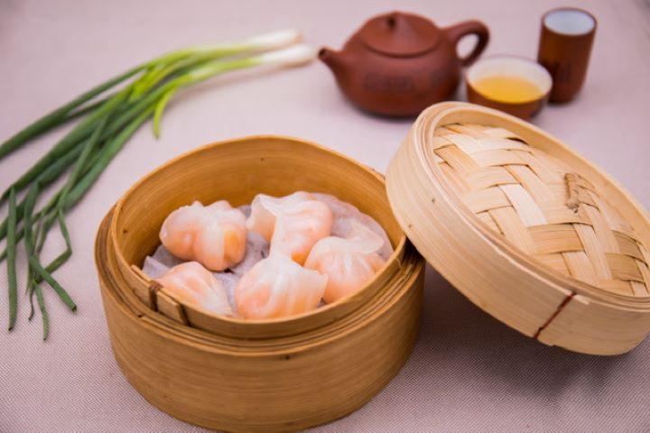 Steamed shrimp dumplings - Jeck's place