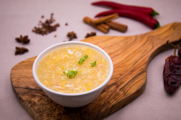 Potage au crabe et mais - Jeck's place