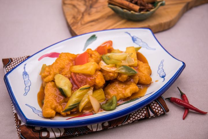 Poisson (filets de colin) aigre-doux - Jeck's place