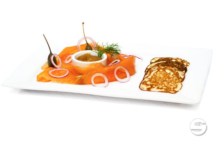 Scottish smoked salmon - Café du Centre