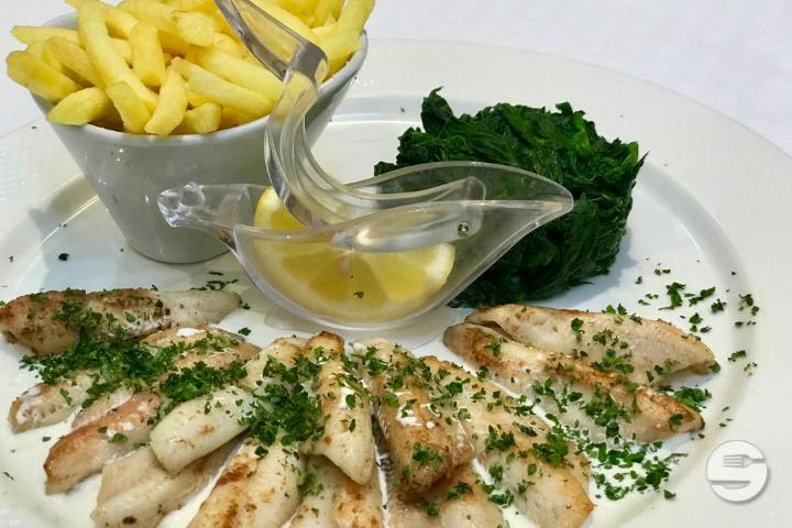 Filets de perches meunière - Café du Centre