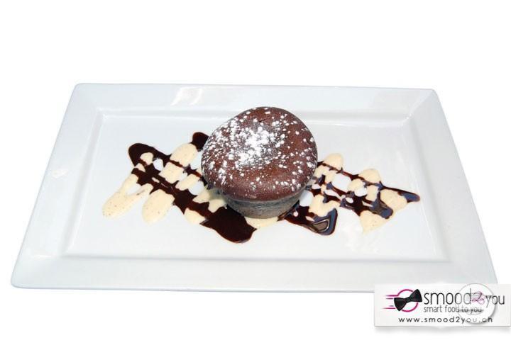 Moelleux au chocolat Favarger 66% - Café du Centre