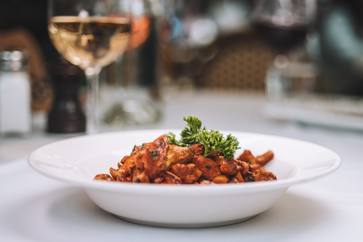 Seasonal Chanterelle Mushrooms - Café du Centre