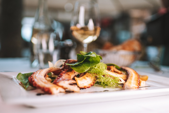 Roast Octopus - Café du Centre