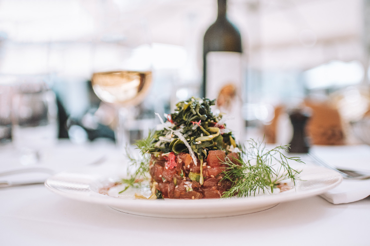 Soya Marinated Tuna Tartar - Café du Centre