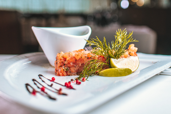 Salmon Tartar - Café du Centre