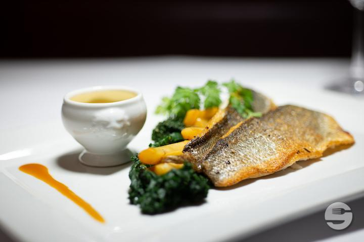 Fillets of Young Sea Bass - Café du Centre