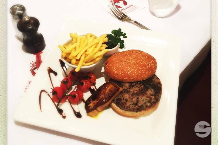 Hamburger "Rossini" - Café du Centre