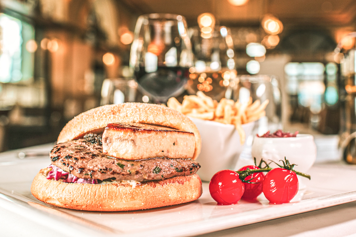 Hamburger "Rossini" - Café du Centre
