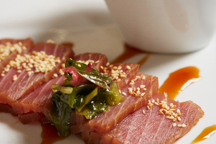 Soya Marinated Tuna Slices - Café du Centre