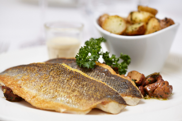 Fillets of Young Sea Bass - Café du Centre