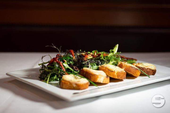 Roasted Goats’ Cheese Salad - Café du Centre