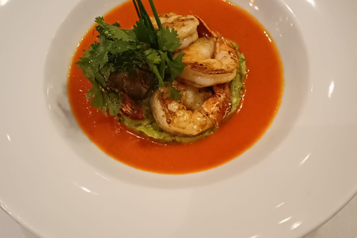 King Prawn Salad - Café du Centre