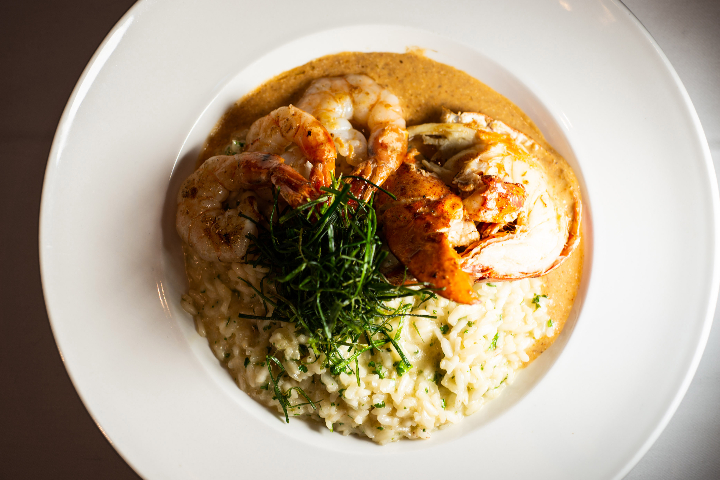 Lobster and Prawns's Risotto - Café du Centre