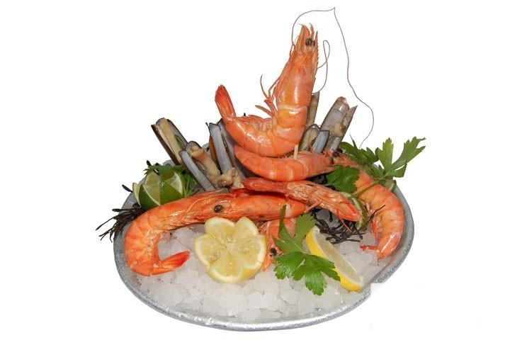 Prawns - Café du Centre