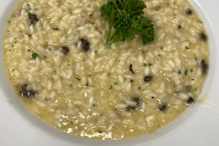 Seasonal Mushroom Risotto - Café du Centre