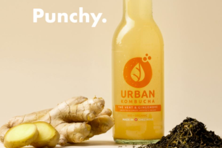 Boisson_Urban Kombucha Thé vert-Gingembre - Mango Deck (Rive)