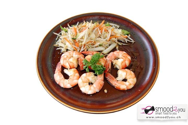 Teppan-yaki Crevettes Géantes - Fujiyama