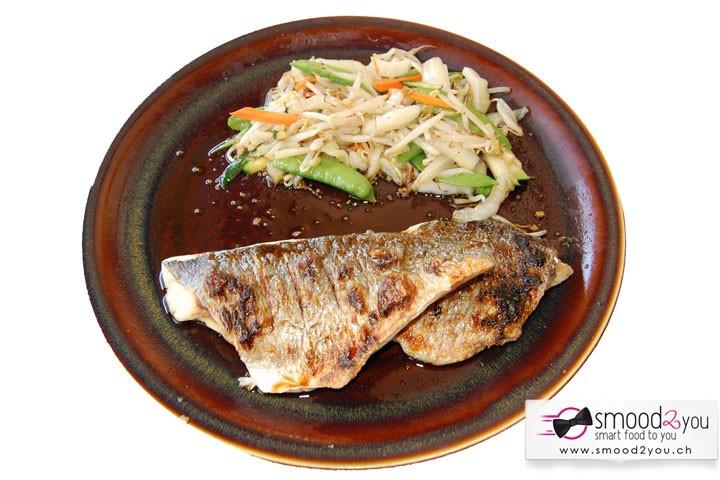 Sea Bream Teppan-Yaki - Fujiyama